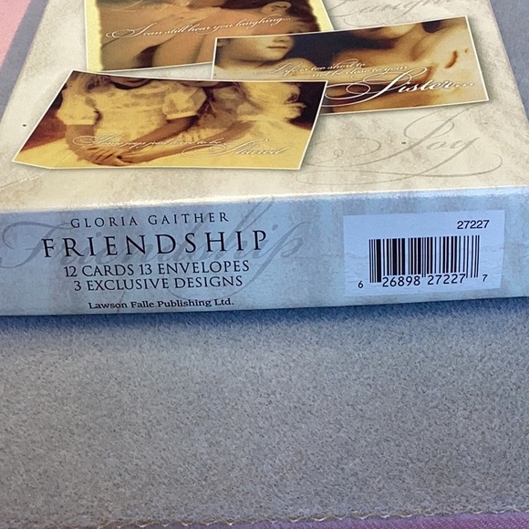 FREE  W/PURCHASE 12 Gloria Gaither Friendship Cards - Picture 2 of 8